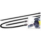 Oztec Industries Flexible Concrete Vibrator Shaft Assembly 7  With Qd Coupler