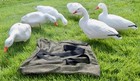  6  Snow Goose Full Body Hunting Decoys W  Backpack Net Carrier   27  Long Geese