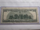 1996  100 Dollar Bill-off Center-misaligned-error Federal Reserve Note