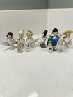 Vintage German Porcelain Pin Cushion Half Doll Set Of 10