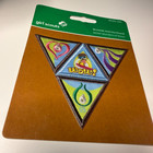 Girl Scouts Brownie Wow Wonders Of Water Journey Award Iron-on Patch New
