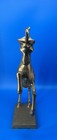 Vtg Brass Unicorn Statue Figurine 17    Large Mythological Fantasy Mcm 11 7lbs