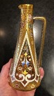 Fine Antique Moser Bohemian Art Glass Ewer Pitcher Persian Islamic Style