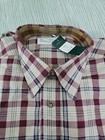  Vintage St Michael Checked Red Blue Long Sleeve Shirt Size 38cm 15in Collar