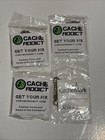 Lot Of 4 Unactivated Geocaching Trackables - Frog  Alien  Bigfoot  Pterodactyl