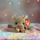      Scat The Cat        Ty Beanie Baby Brown Grey Kitty   Birthday May 27