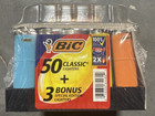 Bic Classic Maxi Pocket Lighters Bulk 50 Pack   3 Bonus Assorted Colors Tray