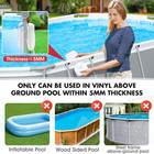 Pool Lights For Above Ground Pools  Underwater Magnetic Swimming Pool Wall Light