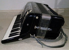Vintage Excelsior Piano Accordion Model 612m W  Hard Case Made In Italy