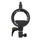 Us Triopo Tr-05b Bowens Flash Bracket Softbox Snoot Holder Pk Godox S2 Bracket