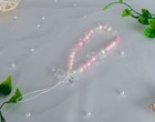 Kawaii Butterfly Crystal Beads Phone Charm Strap Phone Lanyard Phone Accessory