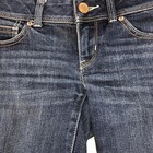 American Eagle Size 2 Cutoff Shorts Slim Stretch Women s Whiskered Blue Denim
