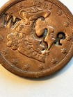 Rare 1851 1 2 Cent Counterstamped W c r  High Grade Details Free Shipping Usa
