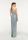 Roland Mouret Origami Drape Bust Diamante Gown   2050 Size Us 6 Uk 10