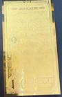 2025 Alpha 1 Oklahoma Goldback Goldbacks  999 Fine Gold Polymer Note Currency Bu