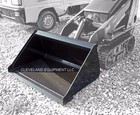 New 48  Mini Low Profile Bucket For Bobcat Skid Steer Track Loader Attachment 4 
