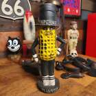 Planters Mr  Peanut Cast Iron Bank With Painted Antique Finish  8  Tall 