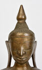 18th Century  Shan  Antique Burmese Bronze Seated Buddha
