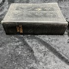 1941 The Illuminated Bible New Indexed Kjv Columbia Educational Books Vintage   