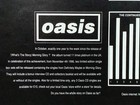 Oasis 1996 Print Advert The Whole Story Noel Liam Gallagher Singles Box Set