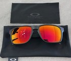Brand New Okley Holbrook  Red Lens matte Black Frame polarized Sunglasses oo9102