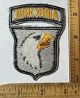 Vintage Us Army 101st Division Airborne Iron On Patch United States Tab Eagle