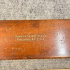 Brown   Sharpe 12  Vernier Caliper 12  2 1 4  Jaws  570 W  Wood Case Usa