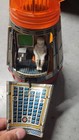 Gakken Nasa Tin Space Capsule Toy W  Astronaut   Flip-open Control Panel 1960