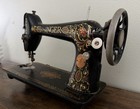 1910 Singer Sewing Machine Red Eye Model 66 For Treadle Base