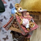 Wee Forest Folk Figurine M-189 Little Mice Who Lived In A Shoe