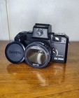 Vtg Camera Lot W  Accessories Tested Canon Mamiya Sekor Flash Film Camera Lens