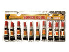 Super Glue -  cyanoacrylate Adhesive  20 Tubes Brand New Fast Shipping