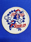 Vintage 1976 Snap-on Tools  76 Bicentennial Patriot Embroidered Patch