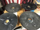 Used Set Of 4 Flowbelow Aero Wheel Covers Black Flow Below