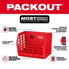 Milwaukee 48-22-8342 Packout Compact Wall Mounted Tool Storage Basket