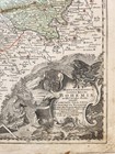 1758 Bohemia Czech Republic Antique Map By Tobiae Conrad Lotter