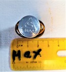 Vtg Glass Botlle Sandoz - Bellergal Barbiturate  Lsd Pharmacy  Swiss