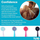 Tung Tongue Brush   Gel Kit Tongue Cleaner For Adults Set Of 1