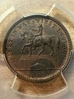 1863 Civil War Token     First In Peace     Pcgs Ms63bn     Patriotic F-174 272a