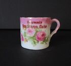 Early 20th Century Souvenir Porcelain Cup New Sharon Maine