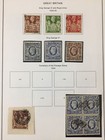 Great Britain Interesting Qv qe Used Mh Mnh Cards  apx 110 Items  Mk3354