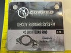 Cupped Waterfowl Decoy Rigging System 6pk 4oz Ball Weights 42 Inch Texas Rigs