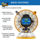 Maxi 24 Advance Egg Incubator With Automatic Egg Turning And Temperature Control