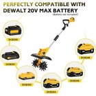Cordless Garden Tiller Cultivator For Dewalt 20v Battery Farm Soil Cultivator