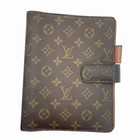 Louis Vuitton R20106 Monogram Agenda Gm Day Planner Note Cover