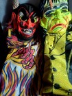 Vintage From 1960s Halloween Costumes And Box  Red Devil And Herman Munster