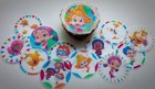 12 Bubble Guppies Edible Paper  Cupcake Cookie Toppers Choose Size Pre Cut