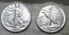 Roll Walking Liberty Silver  Halves  mixed Dates  Au better  20 Rolls Available 