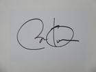 Barack Obama President Signed Autographed 4x6 Cut Jsa Loa Coa