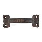 Metal Door Handle Cast Iron Antique Style Rustic Barn  gate Pull  Shed  Cabinet